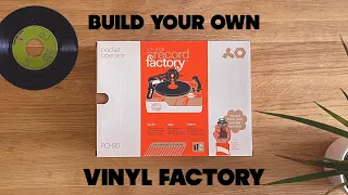 TEENAGE ENGINEERING PO-80 "RECORD FACTORY KIT": ASSEMBLY & FIRST LOOK