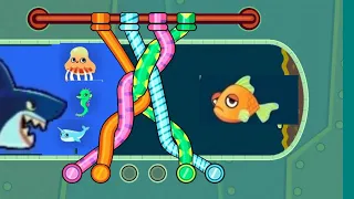 fish love //save the fish game pull the pin max level walkthrough mobile game