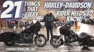 21 things that every Harley-Davidson rider needs to know!
