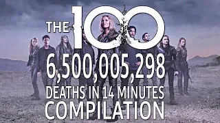 The 100 6,500,005,298 Deaths in 14 minutes Compilation (Season 1 - 5)