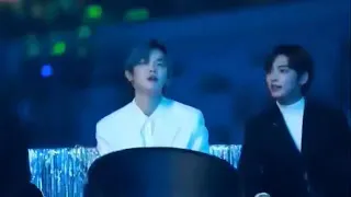 TXT reaction to BTS Boys with luv - Melon Music Awards 2019