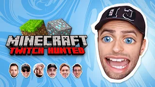 Minecraft : Twitch Hunted  - Rediffusion Squeezie du 15/12