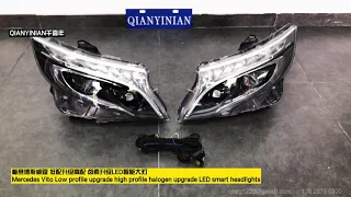 #vito,v260/220,#How to remove/install the headlights of Mercedes-Benz V-Class | W447, W448 (V-Class)