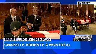 Chapelle ardente pour Brian Mulroney à Montréal: explications 12h