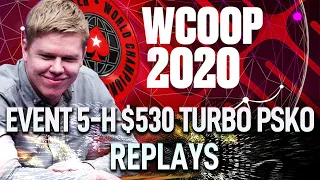 WCOOP 2020 5-H $530 galo_pb | Spraggy | Razer2311 Final Table Poker Replays