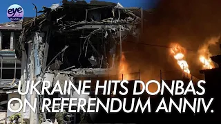 Donetsk, Luhansk hit by Ukrainian missiles on anniversary of 2014 self-rule referendum