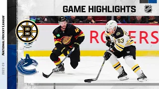 Bruins @ Canucks 2/25 | NHL Highlights 2023