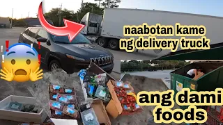 DUMPSTER DIVING NAABOTAN KAME NG DELIVERY TRUCK