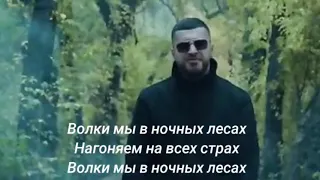 Руслан Добрый, Tural Everest - Волки Караоке (Текст-Lyrics video) 2021