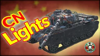 NEW Tech Tree Tanks - Chinese LIGHTS - World of Tanks Blitz