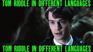 Tom Riddle (in Different Languages) Harry Potter Multilanguage