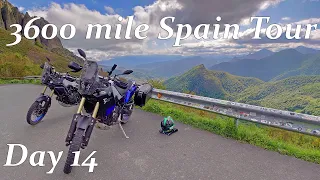 3600 mile Spain motorcycle tour day 14