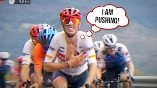 When you are the last man left to chase the breakaway | Vuelta a España 2022 Stage 7