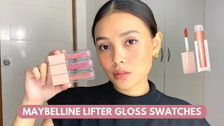 Maybelline Lifter Gloss Swatches and Review 👄