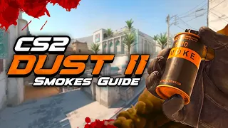 CS2 Dust 2 SMOKES you NEED TO KNOW | Tutorial