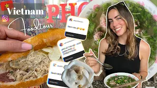 Wie SCHMECKT das Essen in VIETNAM? Ich teste wieder Eure FOOD HOTSPOTS 🇻🇳🍜🥖