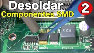 Desoldering SMD Components with the Air Station