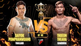 SAIYOK Vs THOEUN THEARA 100 ปี นครบาล ไทยไฟท์ - Thai Fight : King of Muay Thai