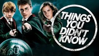 7 Things You (Probably) Didn't Know About Harry Potter!