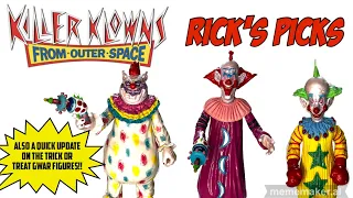 Review of Shorty,Fatso,and Slim form Killer Klowns from outer space by Trick or Treat studios.