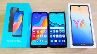 Honor 8A vs Huawei Y6 2019 - ЧТО ЛУЧШЕ? ВСЯ РАЗНИЦА МЕЖДУ ТЕЛЕФОНАМИ