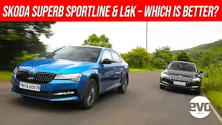 2020 Skoda Superb Review | Which variant is better – Sportline or L&K? | evo India