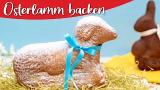 Osterlamm backen mit Rührteig - klassisch wie vom Bäcker!