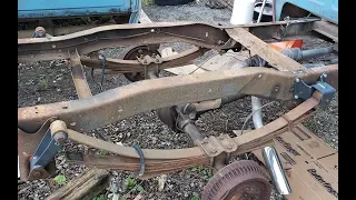 Rear Suspension Drop on the Chevy C10