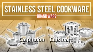 Calphalon vs Cuisinart: Which Stainless Steel Cookware is the best?