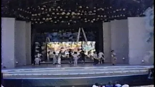 FESTIVAL DE VIÑA DEL MAR 1989-DANZA ESPECTÁCULO- BALLET DE HUGO URRUTIA -  ENSAYO VIÑA-OBERTURA SUR