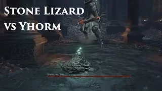 Stone Lizard vs Yhorm - When Stone Meets Fire...