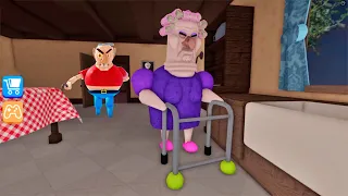 What if I Play as Grandpa in Grumpy Gran? OBBY Full Gameplay #roblox