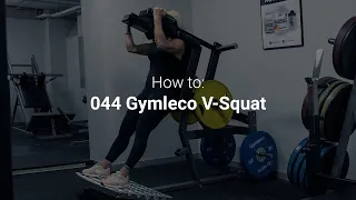 HOW TO USE GYM MACHINES: The V-Squat
