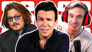 PewDiePie JackSepticEye Backlash, Johnny Depp Wins Again, AOC Harassed, & Today's News