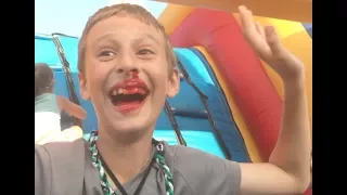 KID GETS PUNCHED IN THE FACE BLOOD EVERYWHERE!!!