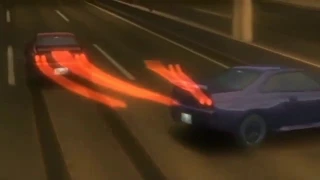 Funniest Moment from 'Wangan Midnight' - R200 Crushed! (Ep. 16)