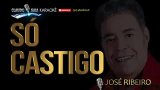 🎤JOSÉ RIBEIRO  🎶 SÓ CASTIGO - KARAOKÊ