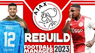 FM23 - AJAX Rebuild + DNA Tactic - Football Manager 2023