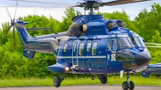 Airbus Super Puma Footage - Big and Loud Helicopter! | Standby Aviation