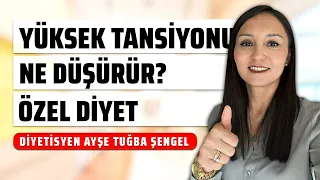 Tansiyon Nedir? Yüksek Tansiyonu Ne Düşürür? Tansiyon Hastalarına Özel Diyet