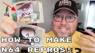 EASY Way to Make N64 REPROS - Nintendo 64 Reproduction Games
