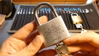 [99] BURG-WÄCHTER Alutitan 770 50 Padlock