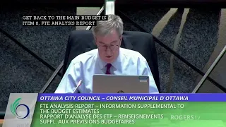 Special Meeting - Ottawa City Council - Budget Tabling - 3 November 2021