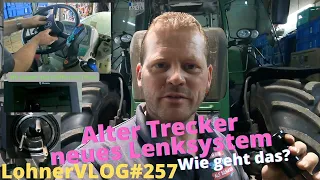 LohnerVLOG#258 Alter Trecker-modernes Lenksystem, wie geht das? FJDynamics auf Fendt 926TMS einbauen