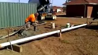 Concrete Pumping washout