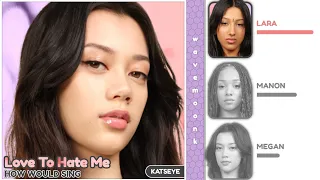 How Would KATSEYE ft. Chaeyoung Of fromis_9 Sing 'Love To Hate Me' by BLACKPINK (Line Distribution)