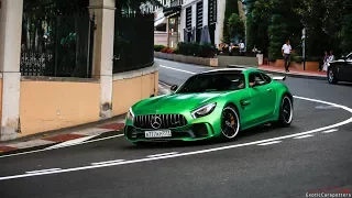 2x Mercedes AMG GT R driving in Monaco !