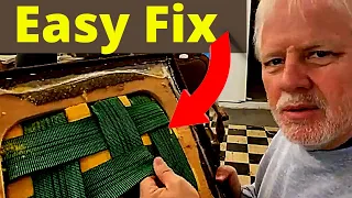 HOW TO FIX A SAGGING SEAT