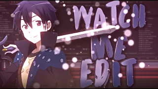 Watch Me Edit #3 - After Effects