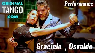 Graciela y Osvaldo exhibición TANGO CANYENGUE / Show performance in Barcelona